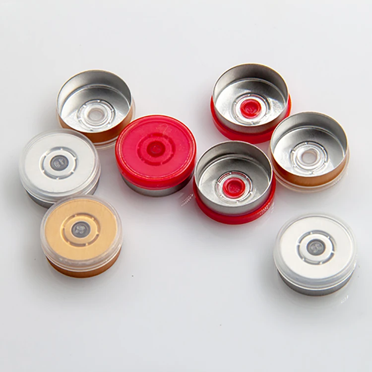 Smooth Aluminum Plastic Cap